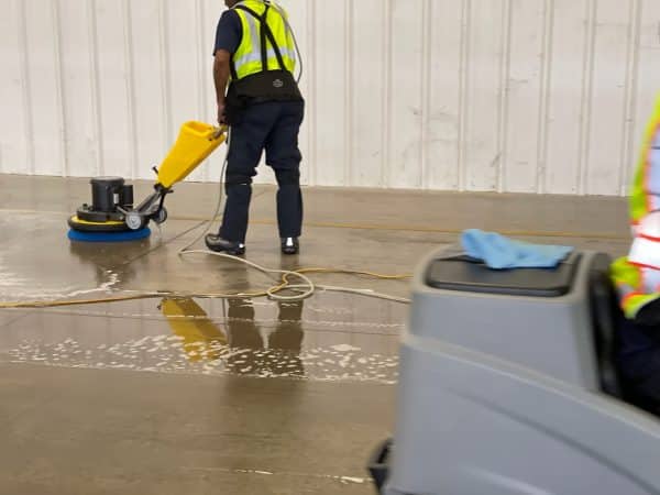 Commercial & Industrial Floor Cleaning, Services