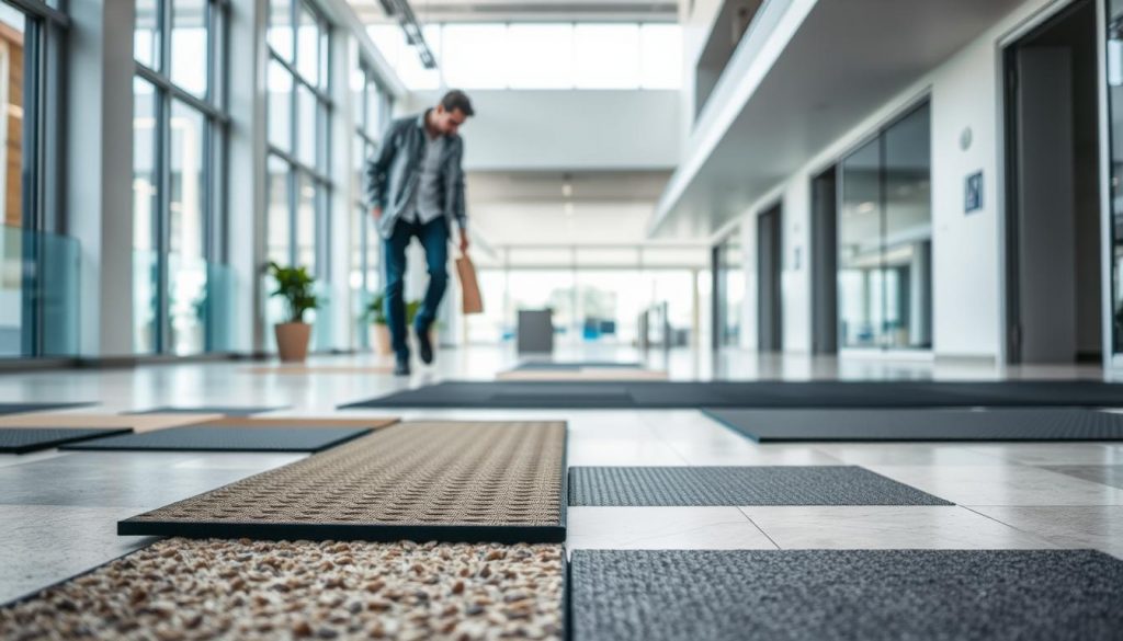 Choosing flooring materials for safety