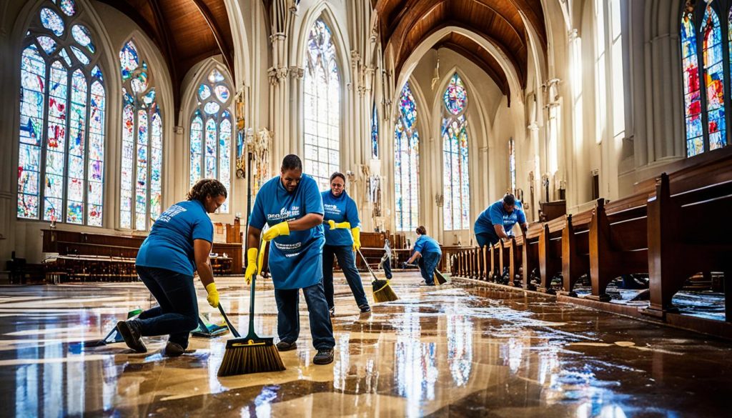 Church floor cleaning Atlanta GA