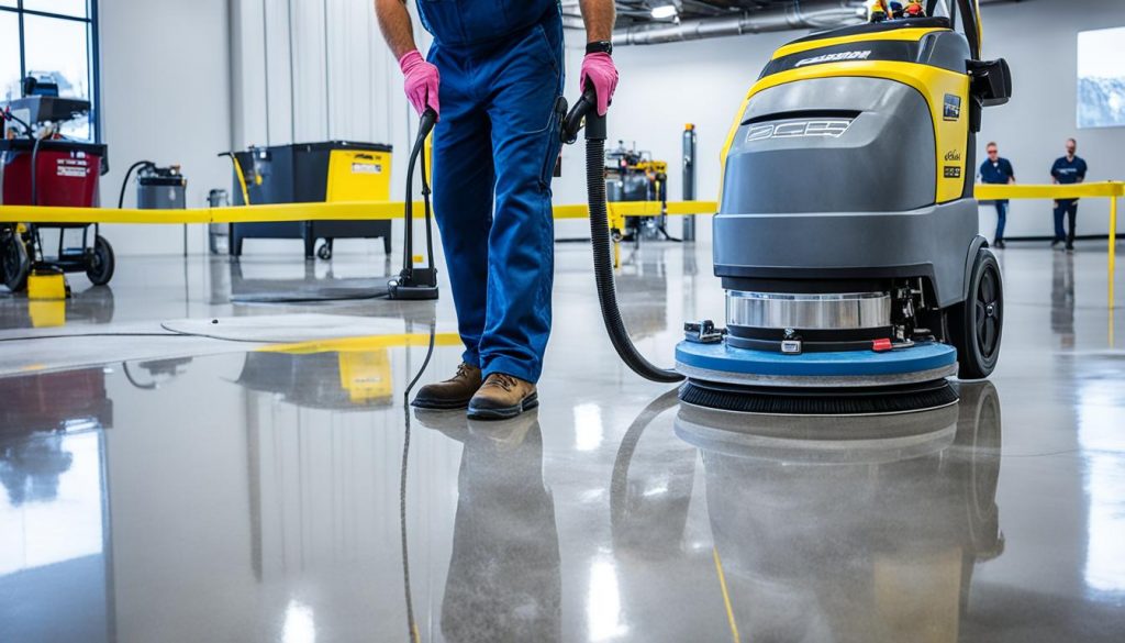 Atlanta’s Expert Concrete Floor Cleaners