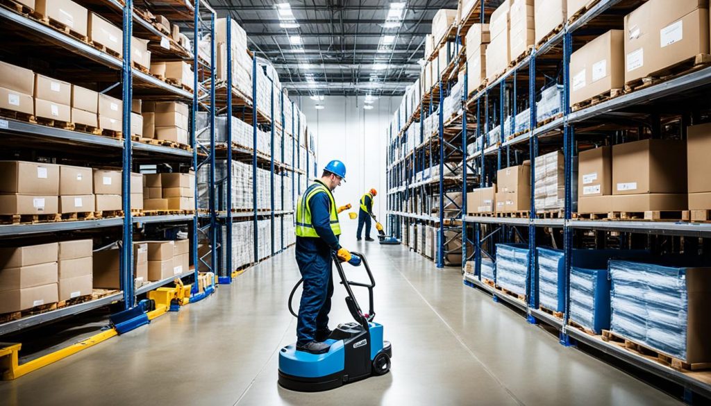 Warehouse Floor Maintenance: Keeping Your Space Clean and Safe”