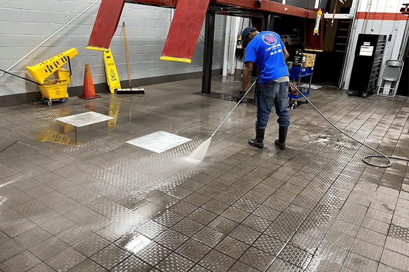 Commercial Warehouse & Industrial Floor Cleaning Services in Atlanta. GA - 360 Floor Cleaning Services
