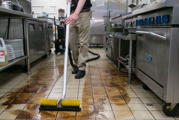 Kitchen and Restaurant Floor Deep Cleaning Services in Metro Atlanta | 360 Floor Cleaning Services