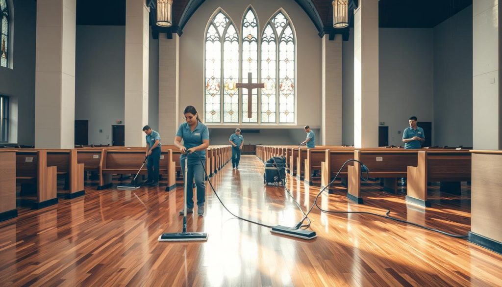 commercial church cleaning Atlanta
