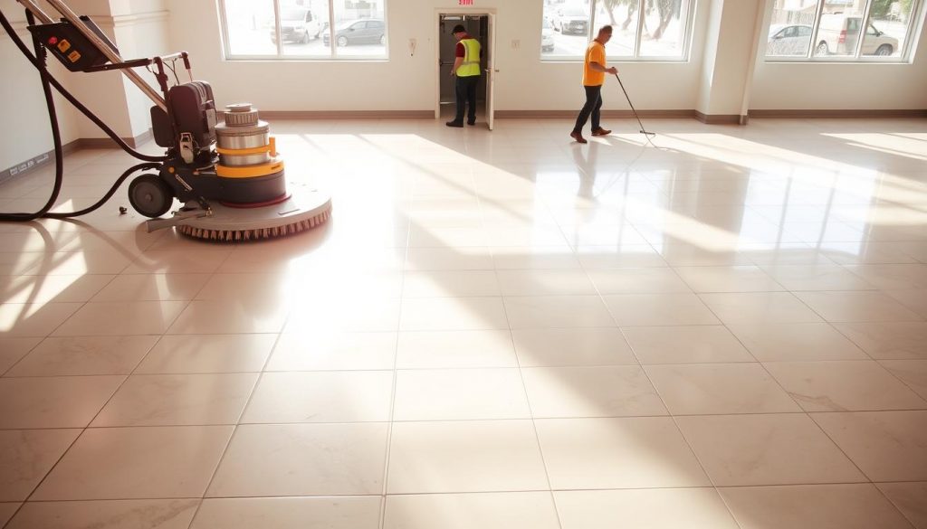 commercial tile floor cleaning Atlanta