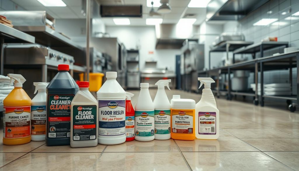 floor cleaning chemicals for commercial kitchens in Atlanta