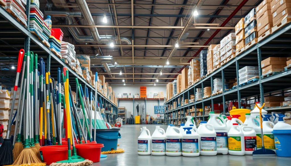floor cleaning products for warehouse floors in Atlanta