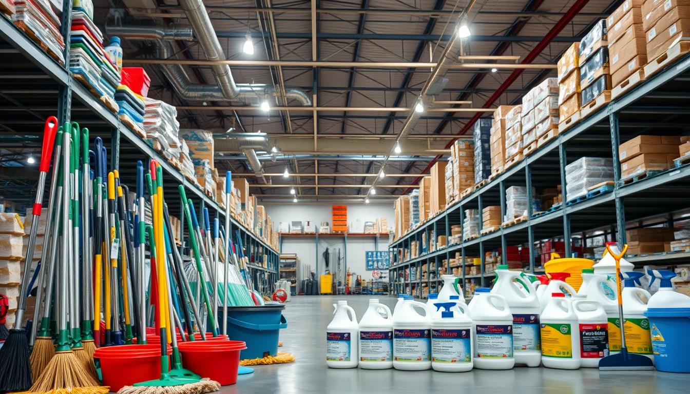 floor cleaning products for warehouse floors in Atlanta