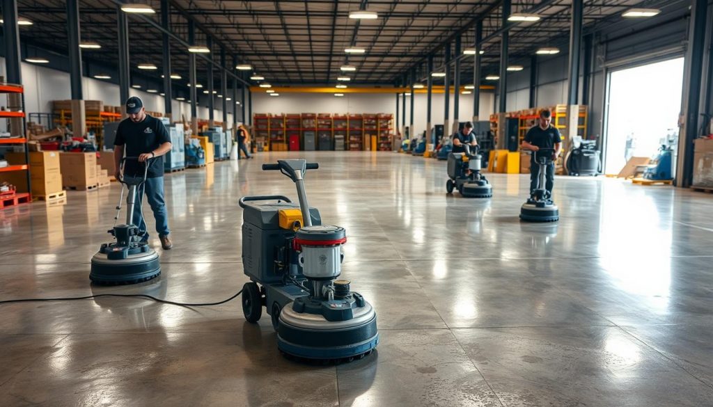 floor stripping and waxing