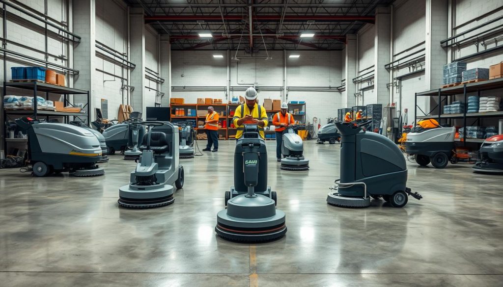 industrial floor cleaning solutions in Atlanta