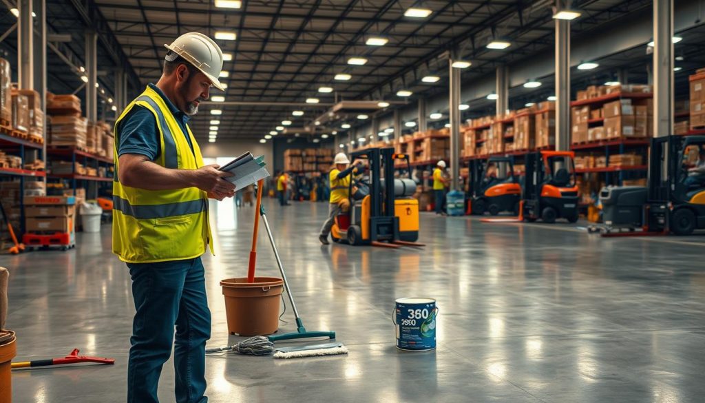 How to Prep Your Warehouse Floors for Deep Cleaning in Atlanta