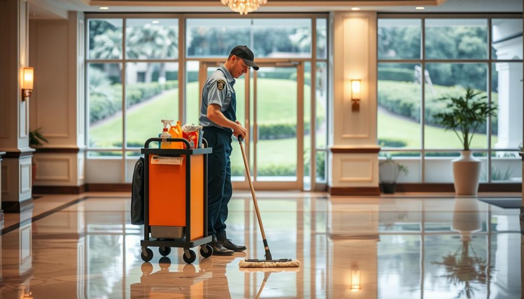 local hotel janitorial services