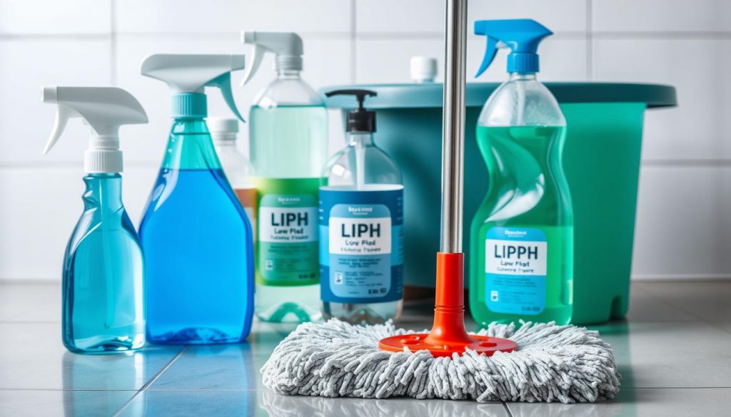 low-pH floor cleaners