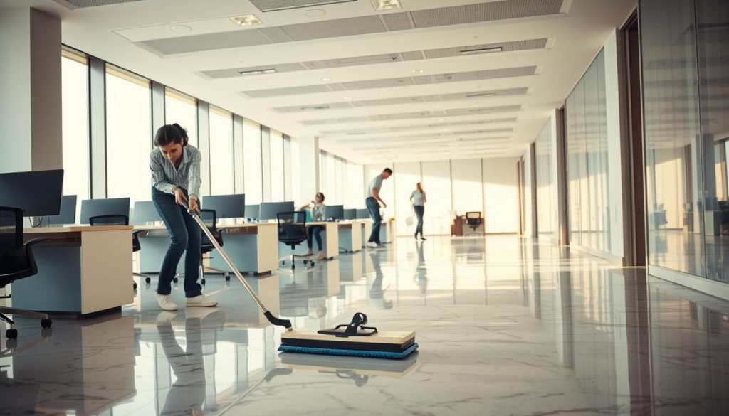 office cleaning frequency