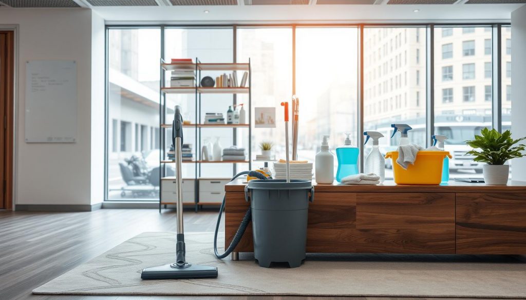 office cleaning frequency