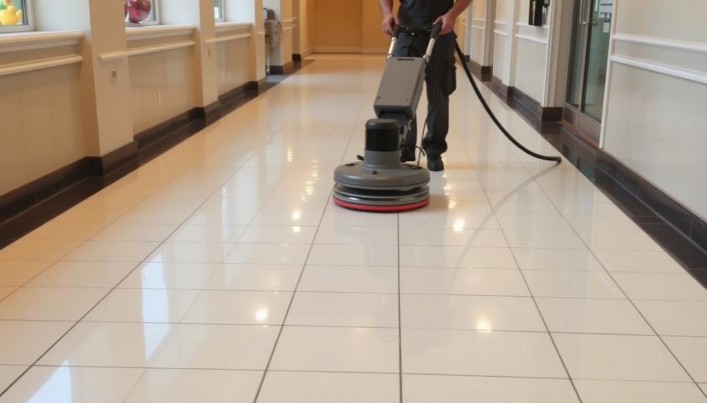 office tile waxing Atlanta