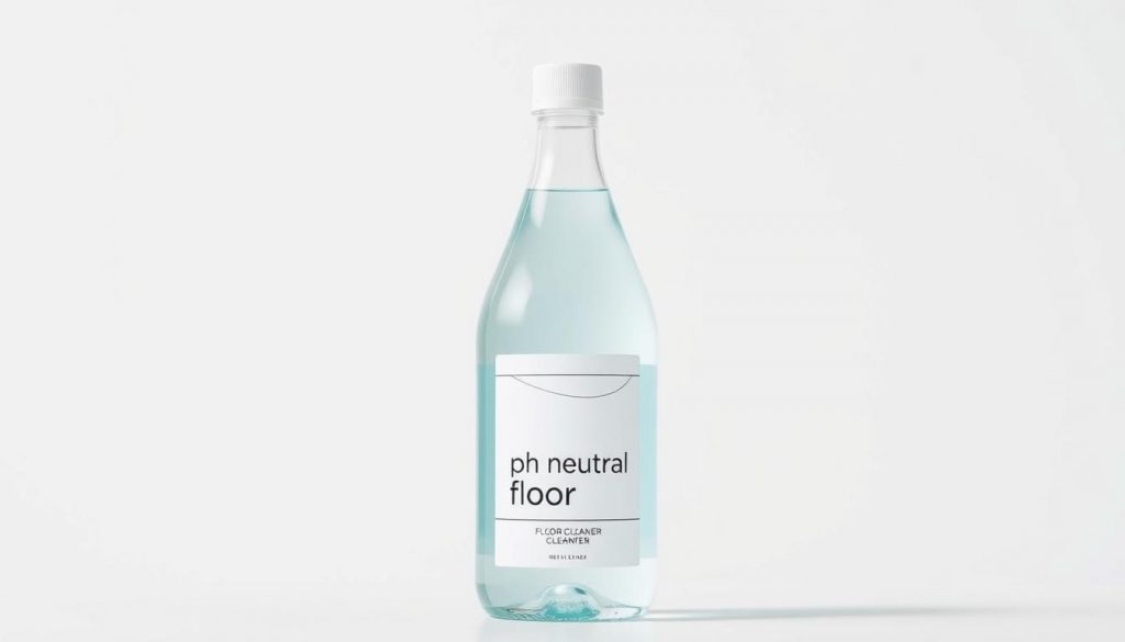 pH neutral floor cleaner for commercial use