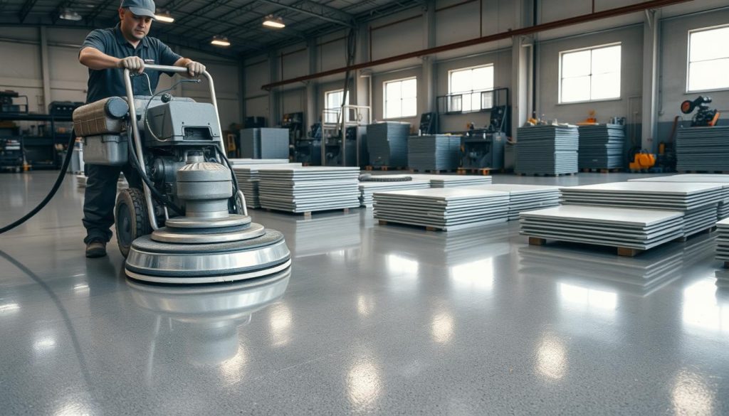 professional concrete polishing services