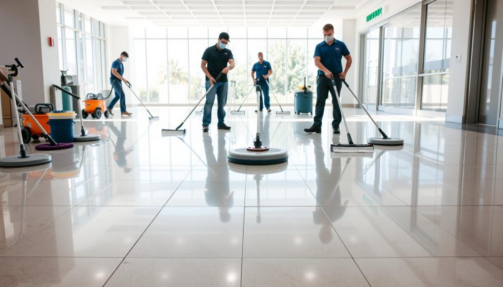 professional floor cleaning services