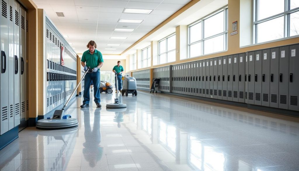 school floor cleaning Atlanta