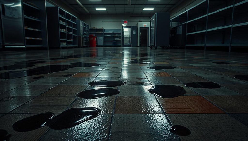 slippery floors in facilities