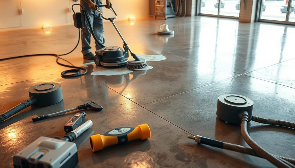 specialized concrete floor cleaning services
