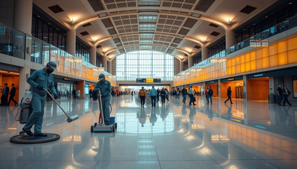 specialized transit hub cleaning Atlanta