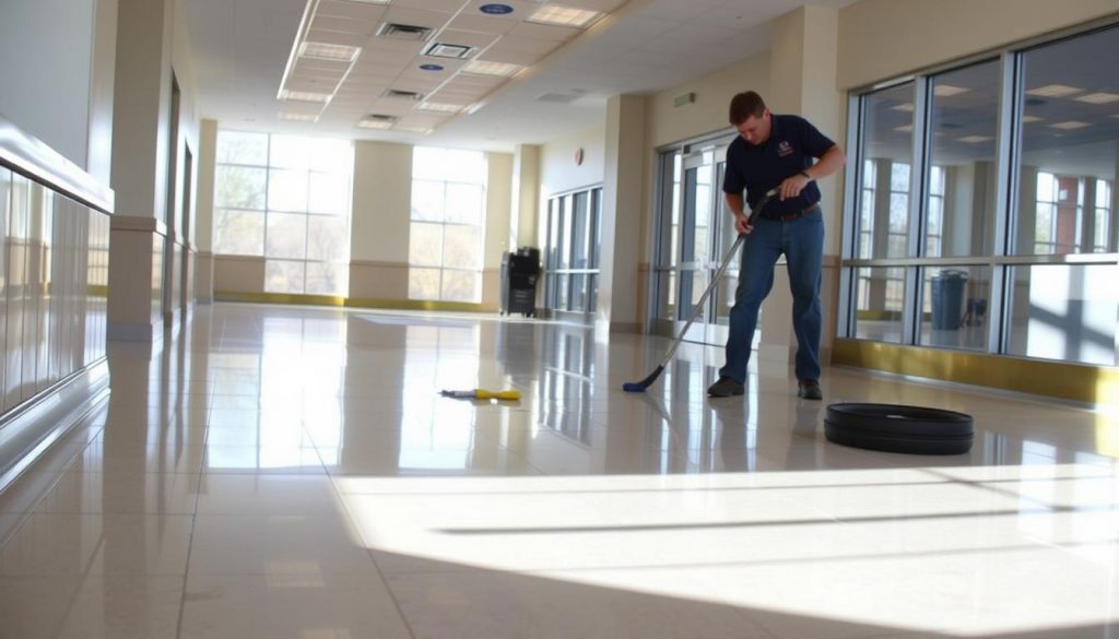 vct tile waxing Atlanta