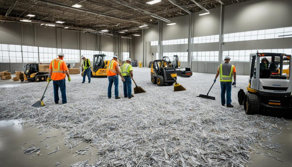 Warehouse Post Construction Cleaning Services for Atlanta