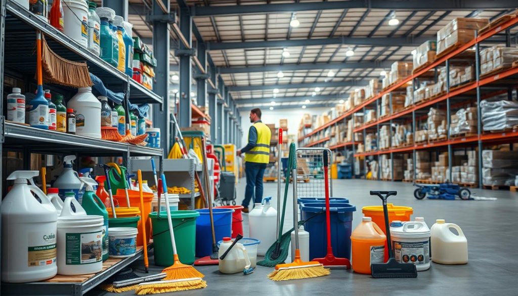 warehouse cleaning supplies Atlanta