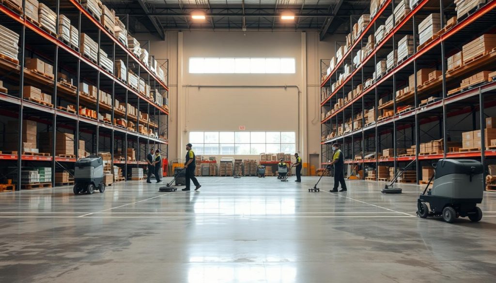 warehouse floor cleaning Atlanta GA