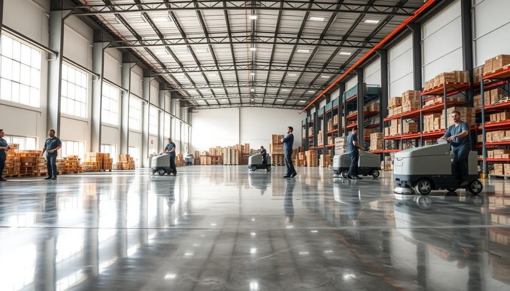 warehouse floor cleaning company