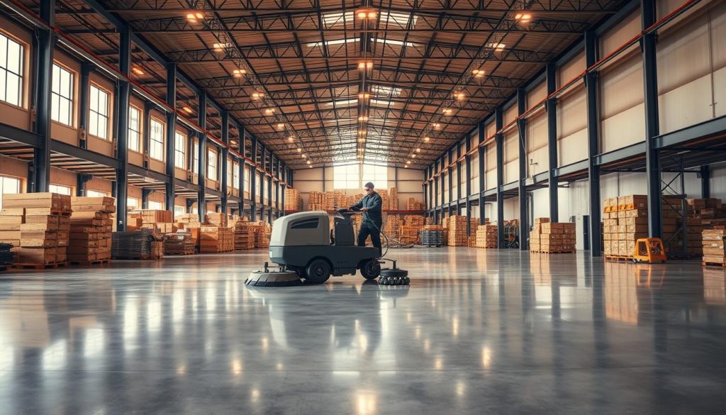 warehouse floor cleaning services Atlanta