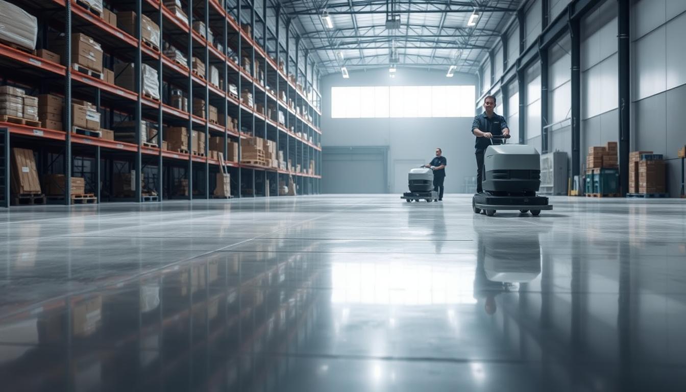 warehouse floor cleaning services Atlanta