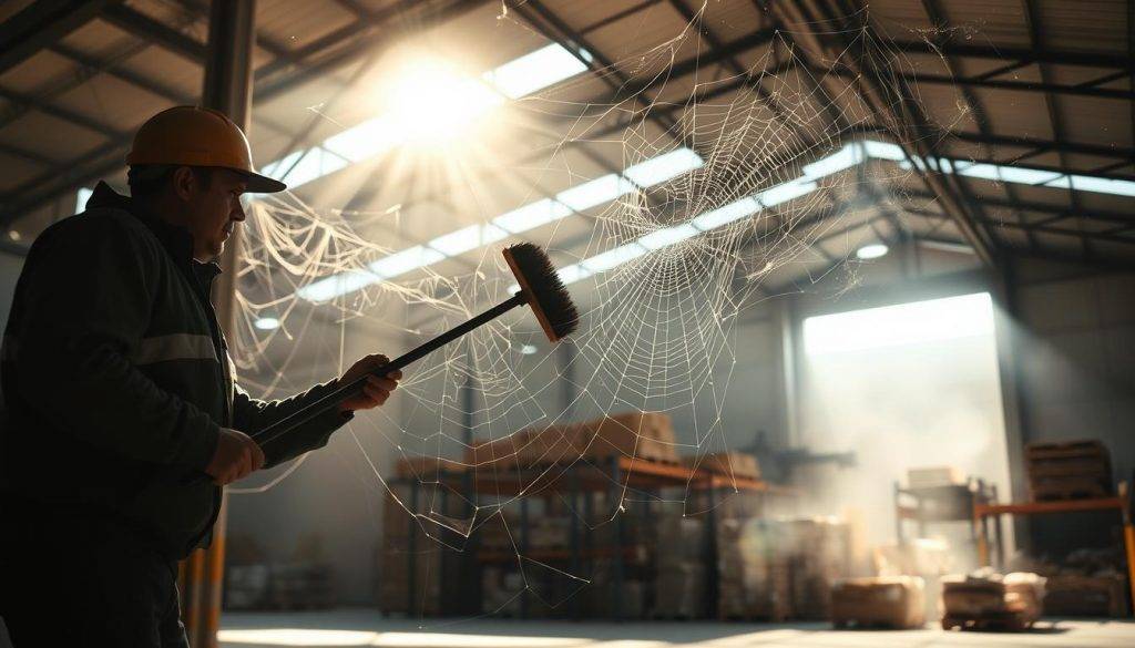 warehouse spider web removal techniques warehouse spider web removal techniques